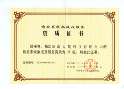 公司成功获得信息系统集成及服务资质证书，强化信息技术咨询服务能力
